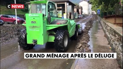 Anduze : le grand nettoyage après le déluge