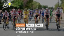 #TDF2020 - Étape 21 / Stage 21 - Départ officiel / Official start