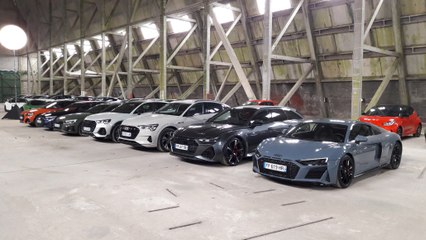 Le stand Audi au Salon de l’auto Caradisiac 2020