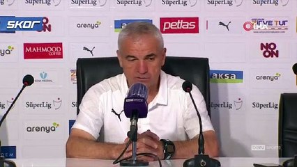 Rıza Çalımbay: "Bu maçı çok iyi bitirmemiz gerekiyordu"