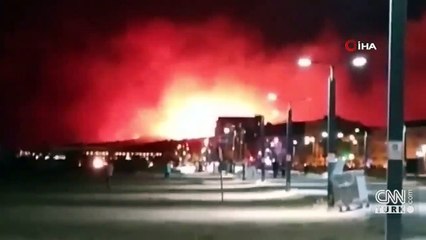 Son Dakika: Ayvalık'ta korkutan orman yangını | Video