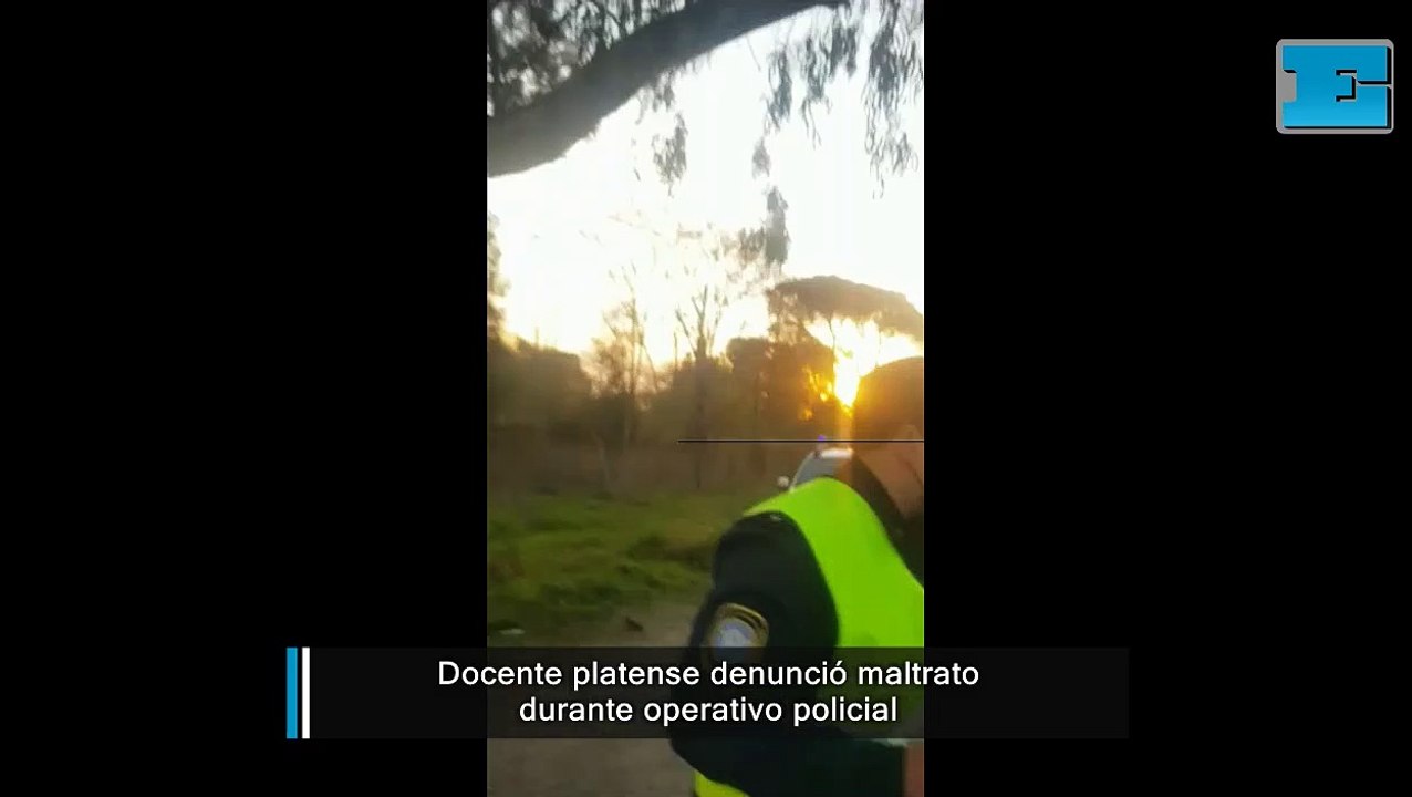 Denuncia de docente platense