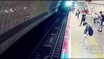 Son dakika... İstanbul'da metroda intihar anı kamerada | Video