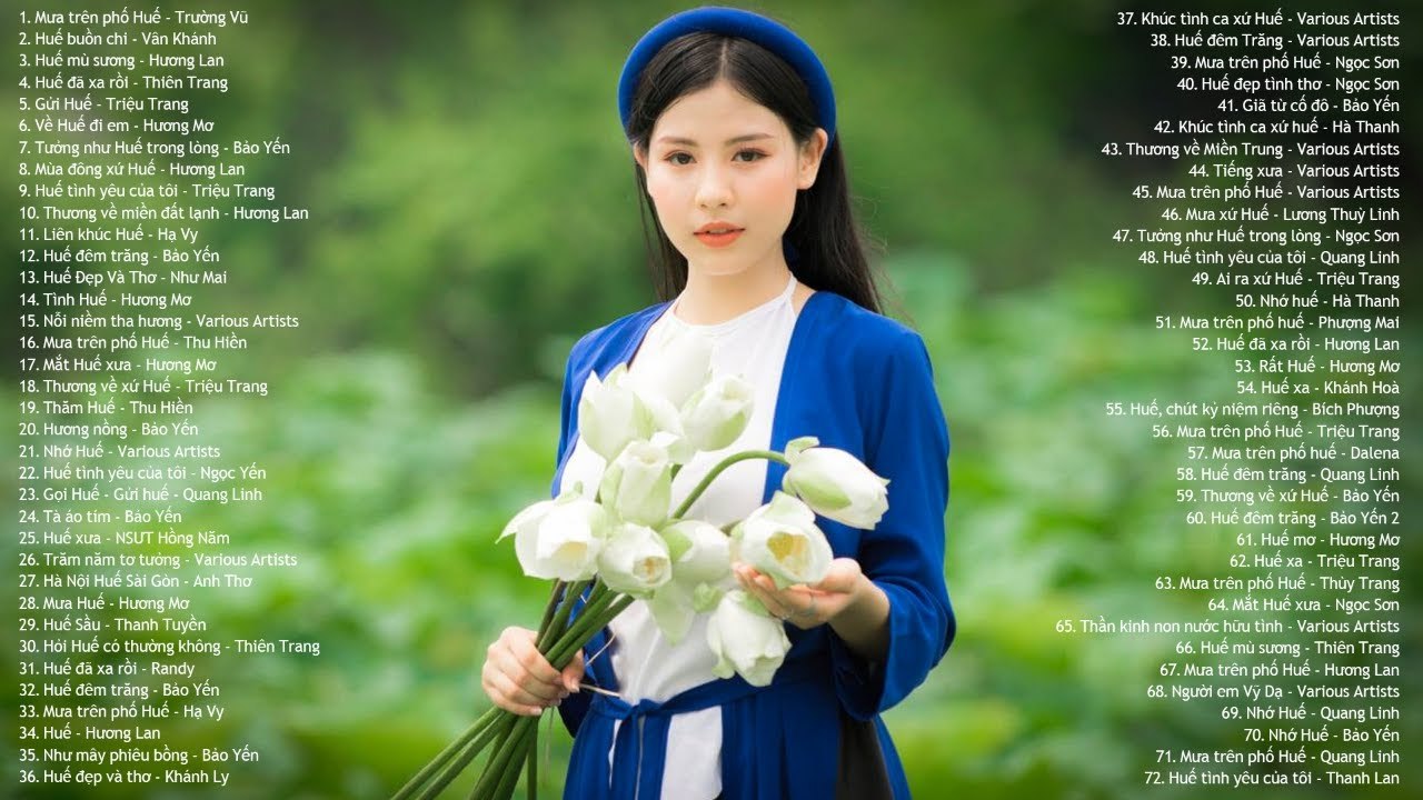 Nhạc Huế Trữ Tình Đặc Biệt - 100 Ca Khúc NHẠC HUẾ Ngọt Ngào Sâu Lắng Xa Quê Nghe Hoài Không  Chán
