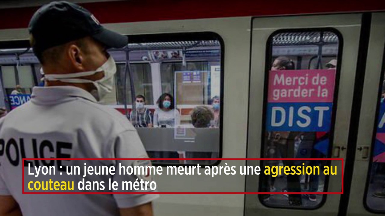 Lyon : un jeune homme meurt après une agression au couteau dans le métro