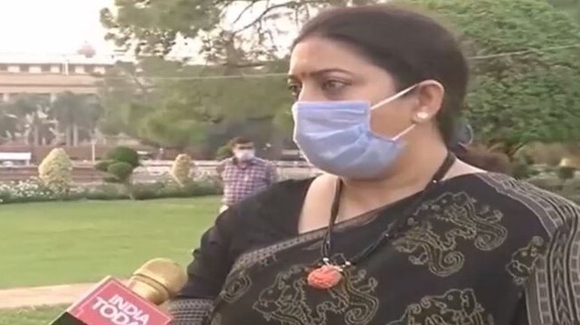 Smriti Irani accuses Opposition of misleading farmers over farm bills