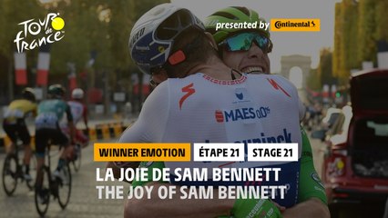 #TDF2020 - Étape 21 / Stage 21 - Winner's emotion