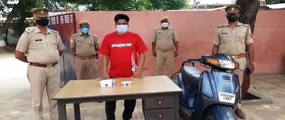 शामली पुलिस ने किया मादक पदार्थ तस्कर किया गिरफ्तार