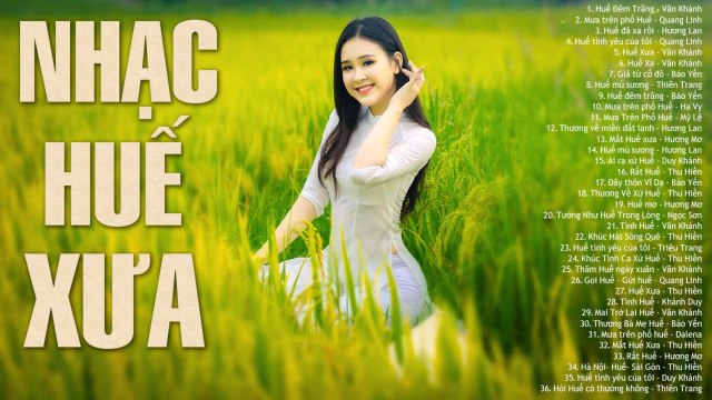 NHẠC HUẾ TRỮ TÌNH Hay Nhất Mọi Thời Đại - LK Huế Đêm Trăng, Mưa Trên Phố Huế Ngọt Ngào Say Đắm