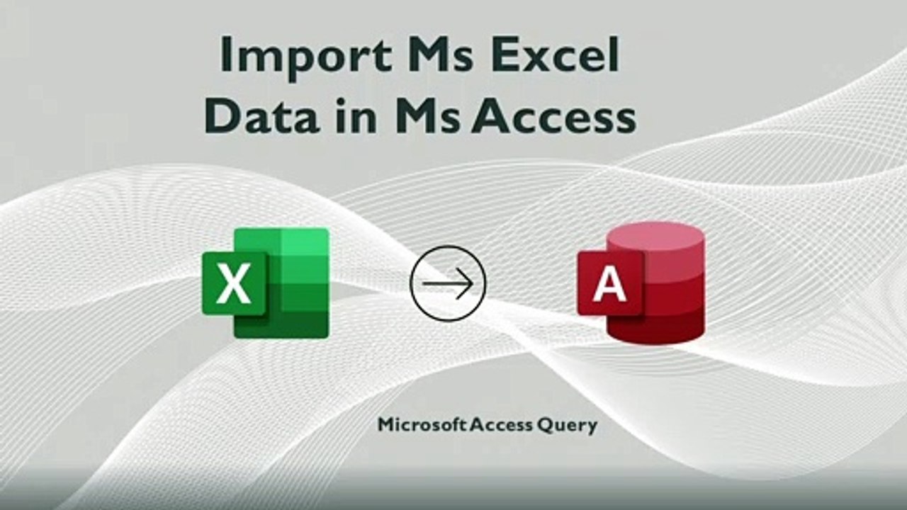 Import Excel Database in Ms Access