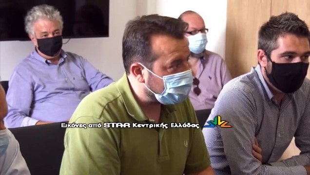 Συνάντηση κλιμακίου του ΤΟΥ ΣΥΡΙΖΑ με τον Δήμαρχο Λαμιέων Θύμιο Καραϊσκο