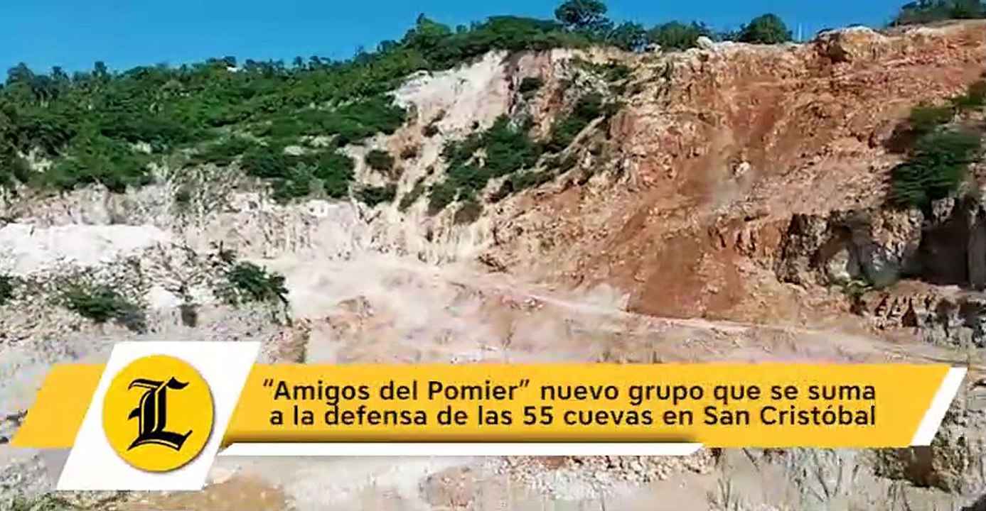 “Amigos del Pomier” nuevo grupo que se suma a la defensa de las 55 cuevas en San Cristóbal