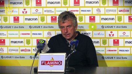 FC Nantes - ASSE : la réaction de Christian Gourcuff