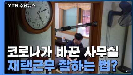 코로나가 바꾼 사무실의 혁명 '슬기로운 재택생활' / YTN