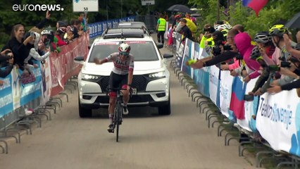 TdF-Sieger Tadej Pogacar - die Freundin radelt auch
