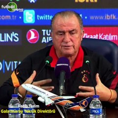 Fatih Terim: "Zevk alıyorum"
