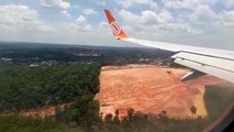 Pouso do Boeing 737-800 PR-GTL em Manaus no dia 19/09/2020