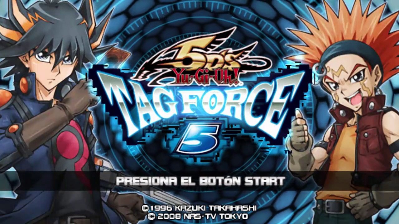 Yu-Gi-Oh! 5Ds Tag Force 5 PSP con Voces en Japones #5Ds #InvocacionSynchro #PSP