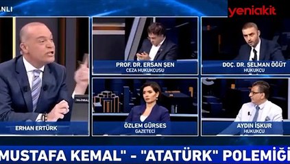 Canlı yayında sert Kemalizm tartışması! Selman Öğüt stüdyoyu terk etti