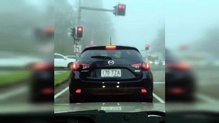 Driving Through Foggy Brisbane l Queensland Australia