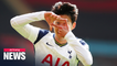 Son Heung-min scores four goals against Southampton in Tottenham's 5-2 victory