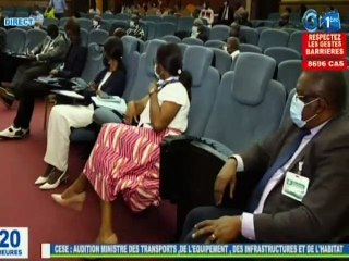 RTG - Audition du ministre des transports, de l’équipement, des infrastructures et de l’habitat