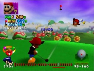 マリオゴルフ64 アルバトロス・ホールインワン集(キッド使用)