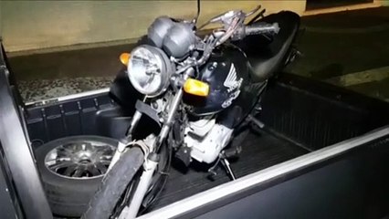 Colisão entre motos deixa homem ferido na Rua Pio XII, no Centro