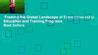 Framing the Global Landscape of Entrepreneurship Education and Training Programs  Best Sellers