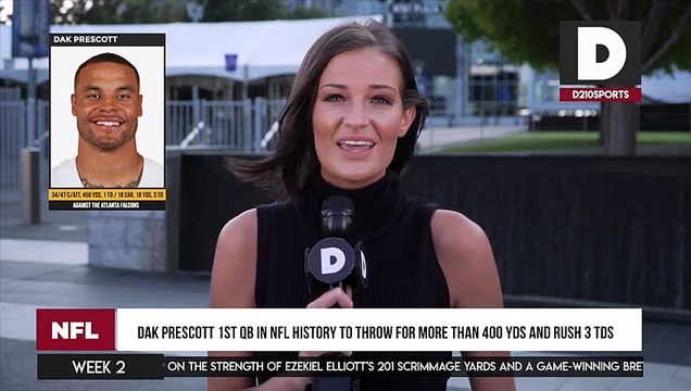 Atlanta Falcons vs Dallas Cowboys Week 2 Recap