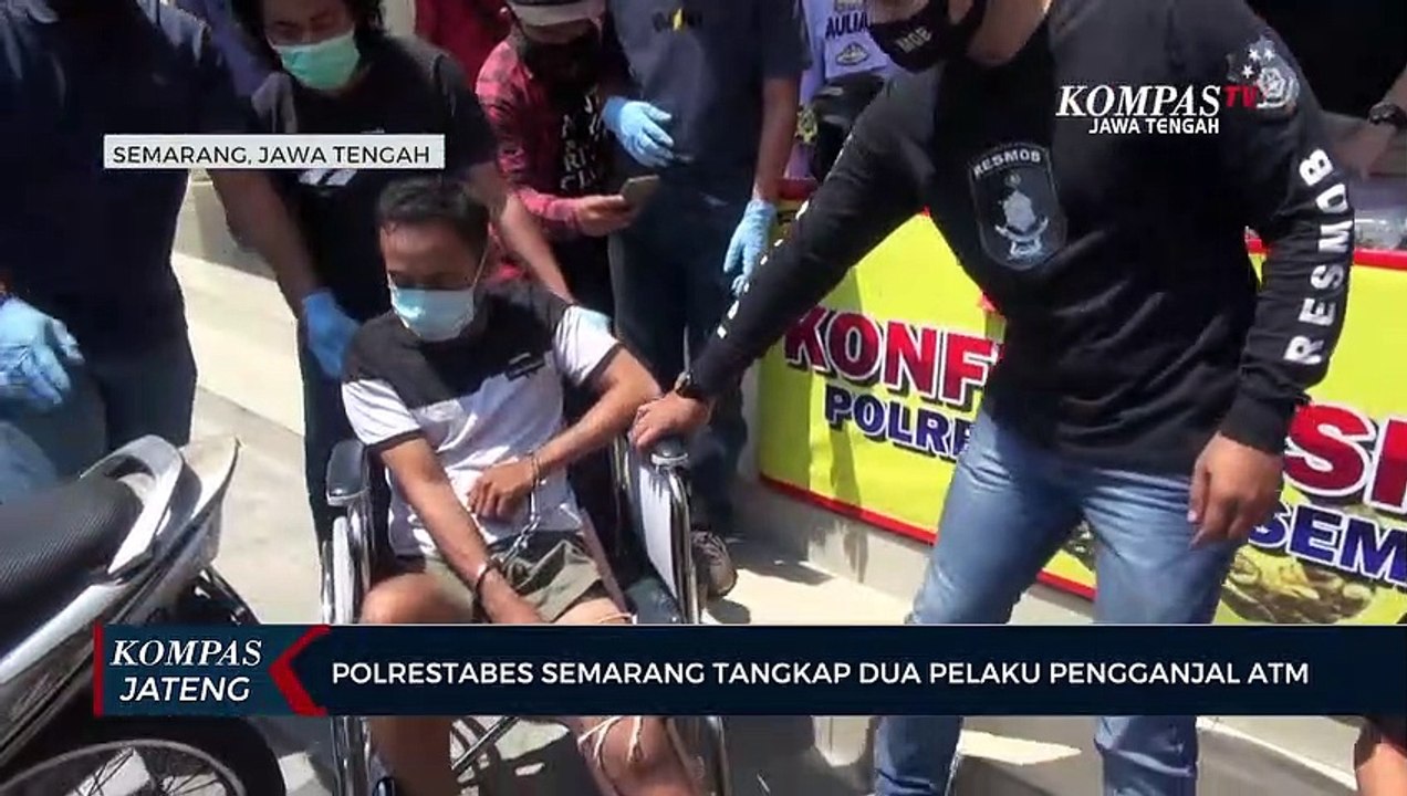 Polrestabes Semarang Tangkap Dua Pelaku Penggan...
