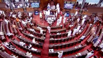 Unprecedented uproar in Rajya Sabha over Farm Bills