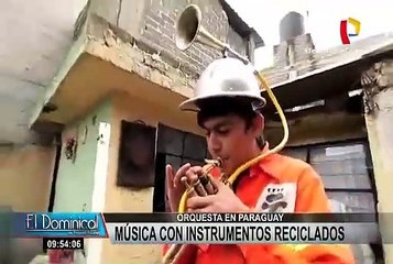 Lanzan concurso nacional de instrumentos musicales con material reciclable