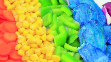 ¡Desafío De 8 Comidas Arcoíris vs Comidas Reales!