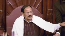 Rajya Sabha chairman reacts to unruly behaviour of 8 MPs
