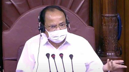 Download Video: Rajya Sabha Chairman suspends 8 Opposition MPs for a week