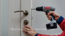 Exterior and Interior Door Installation Services in Edmonton