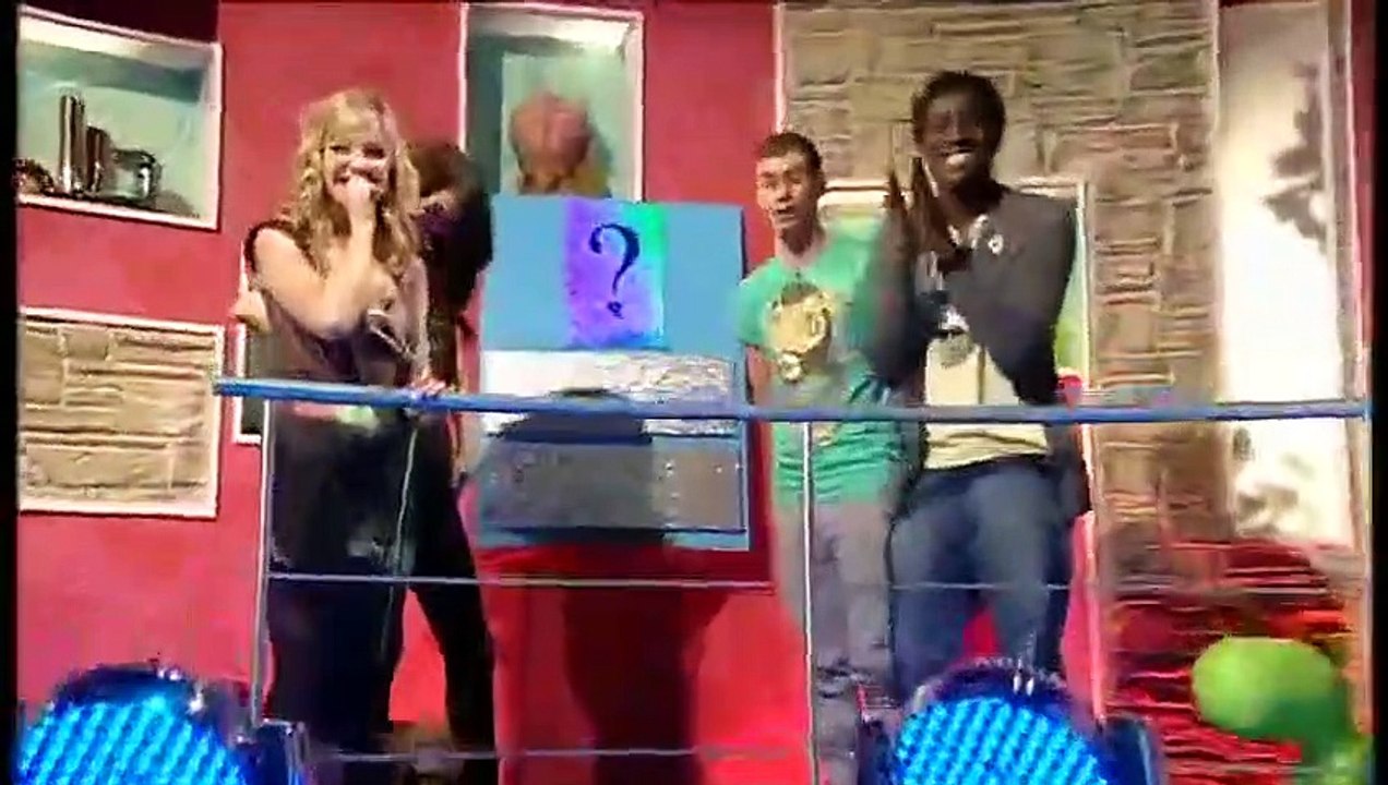 Selena Gomez on Blue Peter UK - Making Badges (Part 2) (04/20/2010) HQ