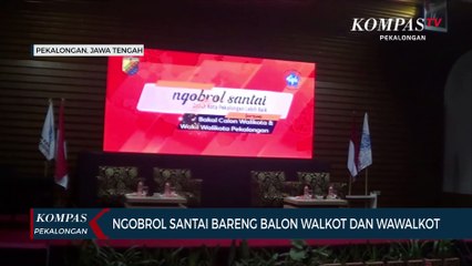Ngobrol Santai Bareng Balon Wali Kota dan Wakil Wali Kota