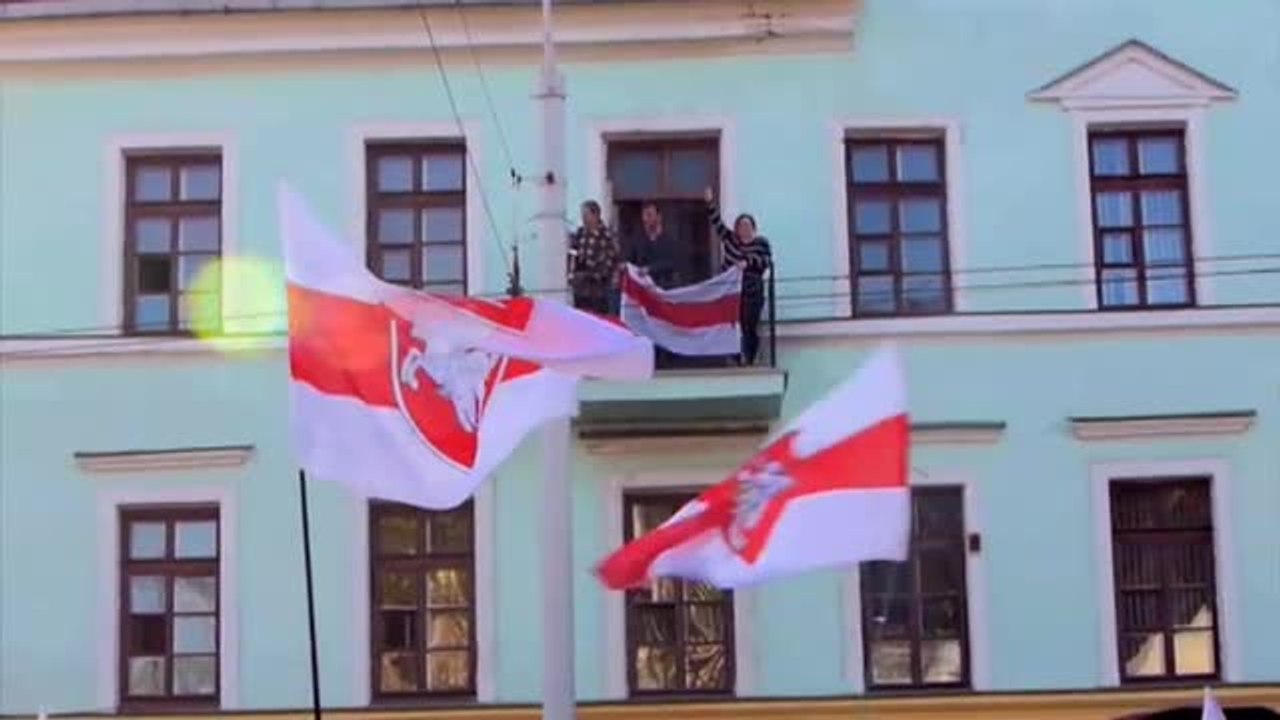 No cesan las protestas en Bielorrusia contra Lukashenko