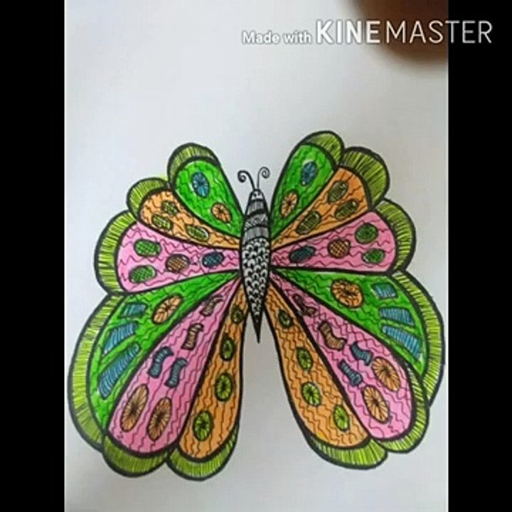 videoplayback (9)Mandala Art Butterfly #Mandalaart #Butterfly #Drawing