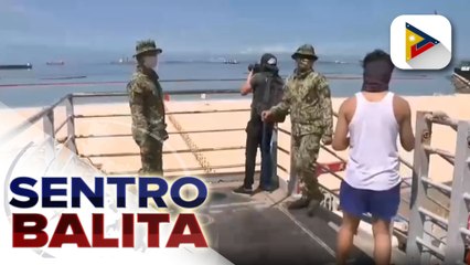 #SentroBalita | Manila Bay 'white sand', isinara muna sa publiko; mahigpit na seguridad, ipinapatupad