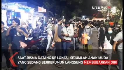 Risma Sidak Dan Rapid Test Dadakan Warga Yang Berkerumun