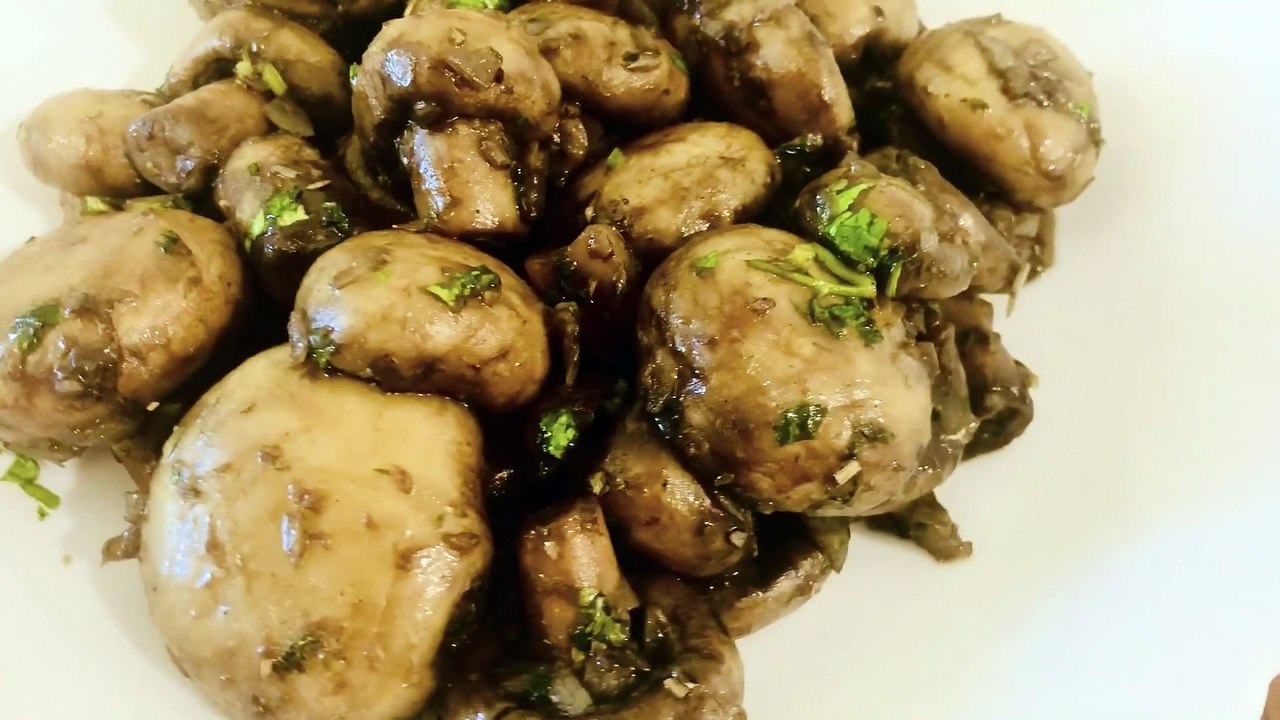 Garlic Butter Mushrooms recipe | starters Mushrooms recipe