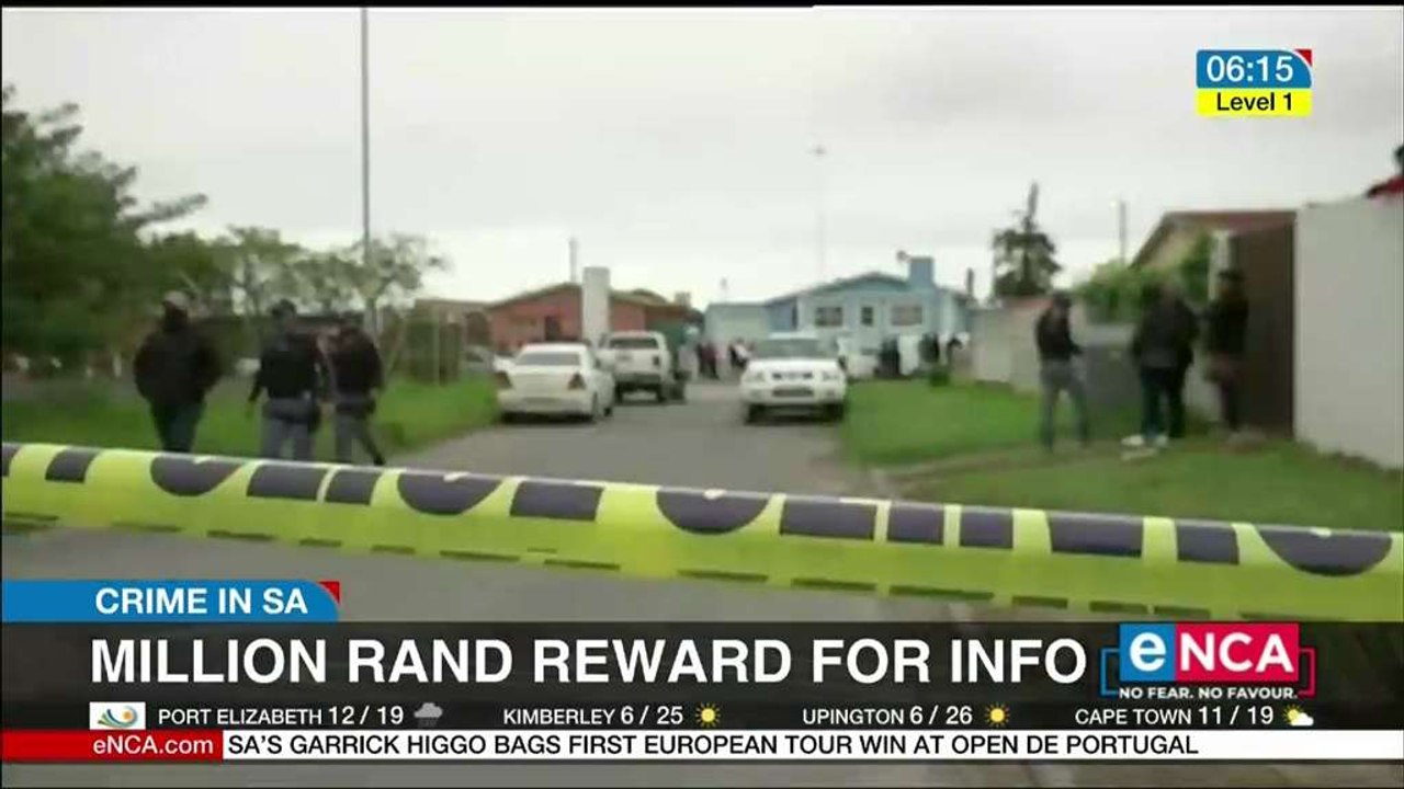 Million rand reward for information