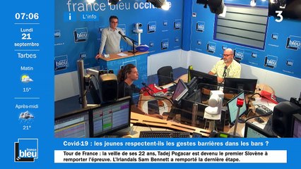 La matinale de France Bleu Occitanie du 21/09/2020