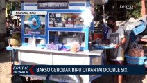 Bakso Gerobak Biru Di Pantai Double Six