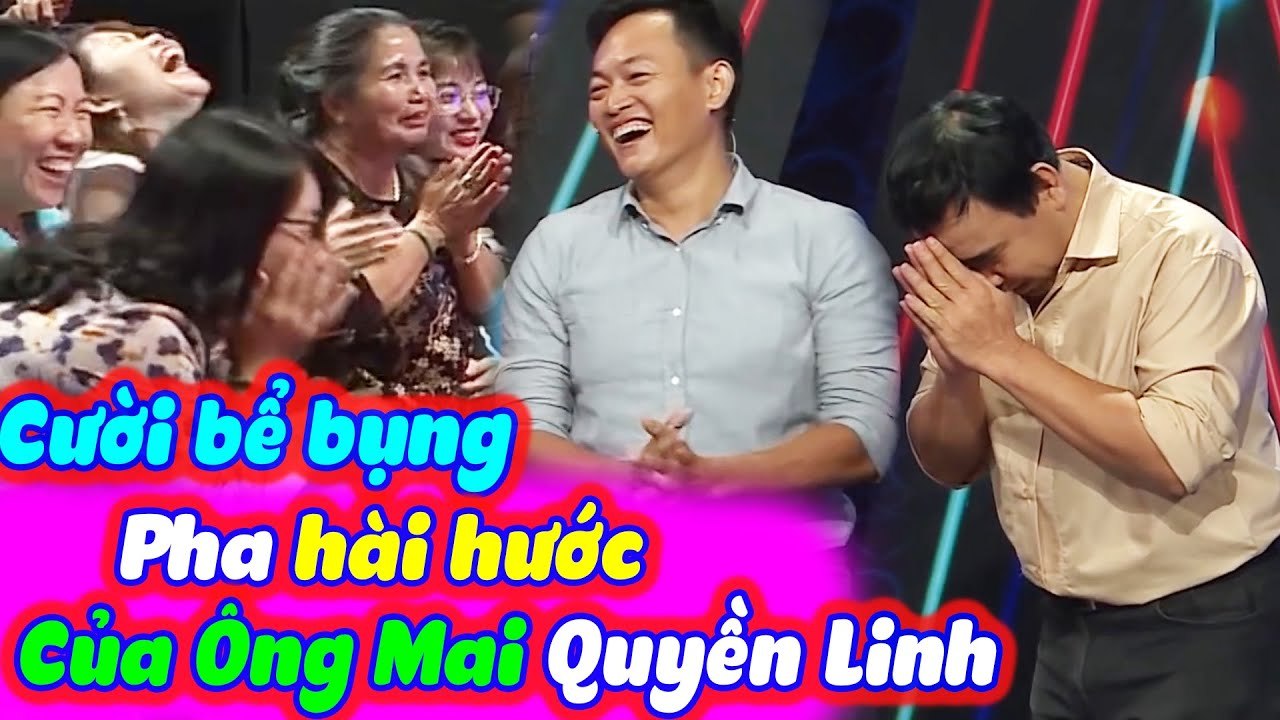 Cười Bể Bụng Với Ông Mai Quyền Linh Hài Hước Tấu Hài Trên Bạn Muốn Hẹn Hò | BMHH Tập 467