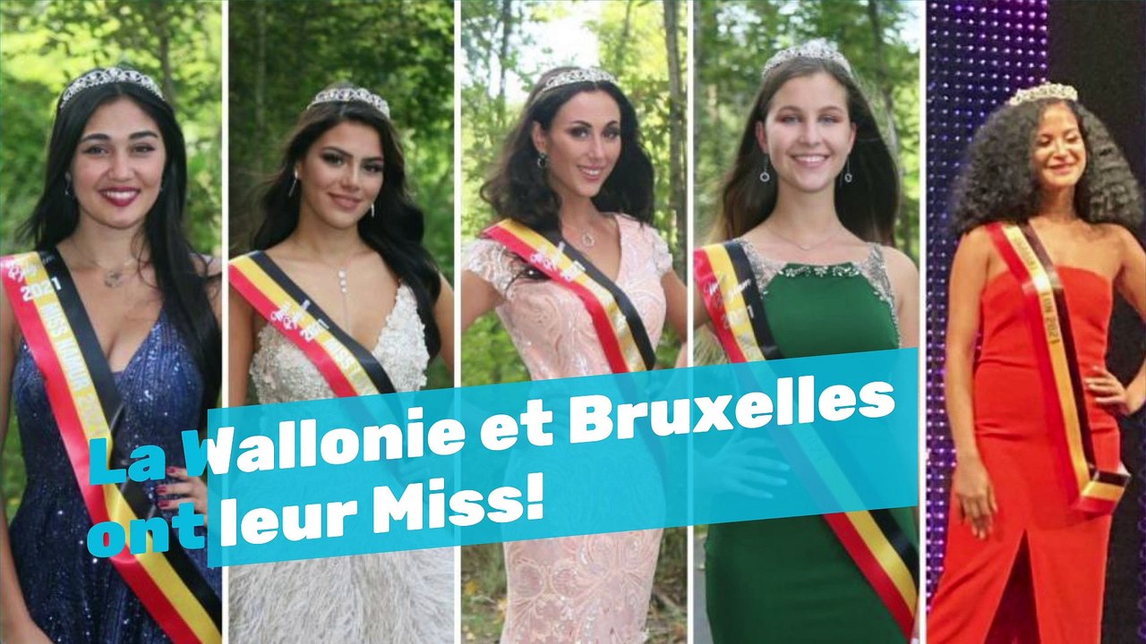 Miss Belgique 2021: la Wallonie et Bruxelles ont leur Miss