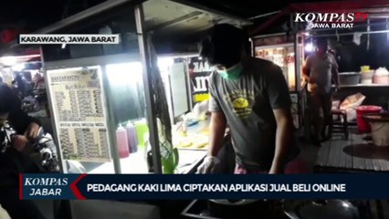 Hebat! Pedagang Martabak Unyil Ciptakan Aplikasi Jual Beli